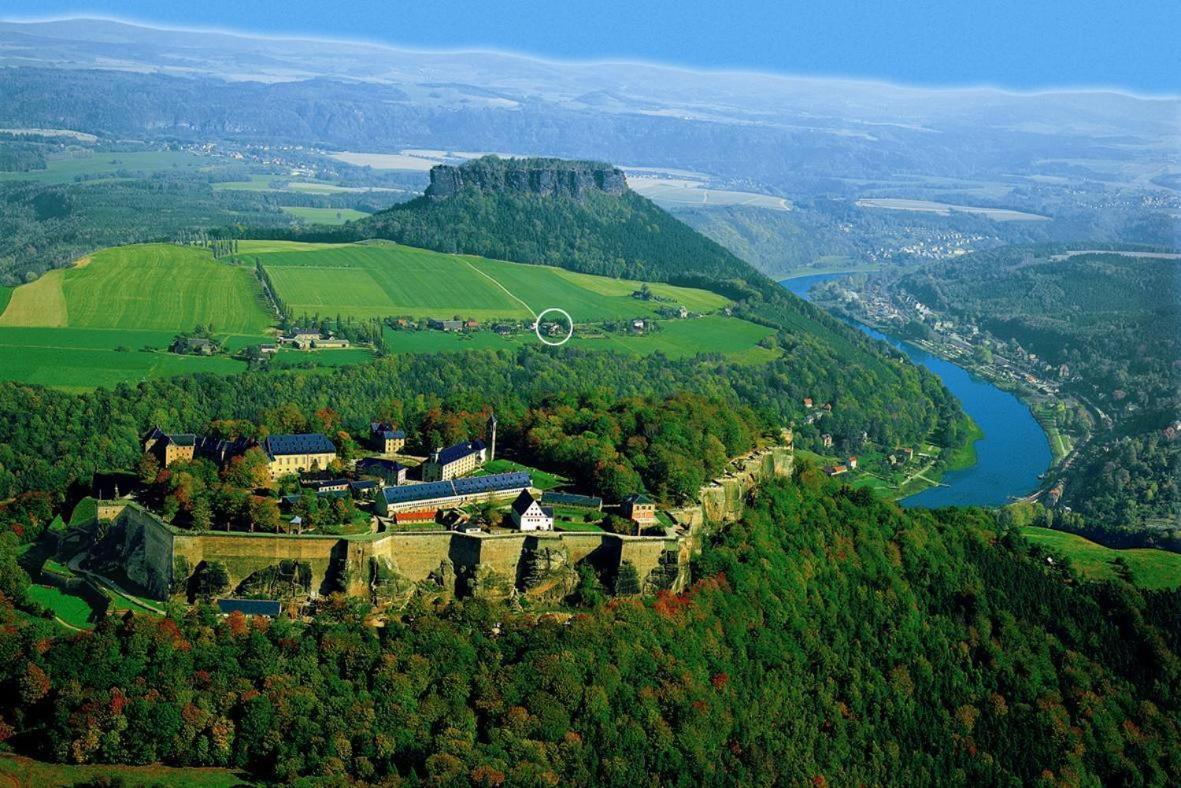 Panoramahotel Lilienstein Königstein an der Elbe Eksteriør billede